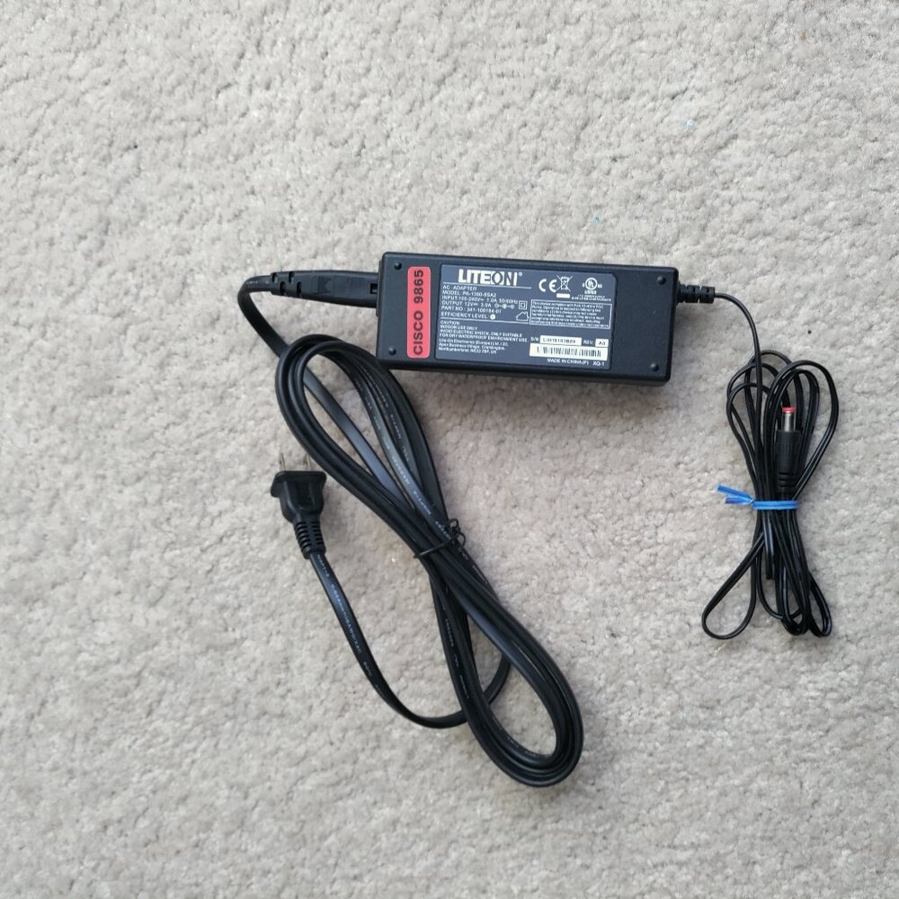 Liteon PA-1360-8SA2 Power AC Adapter For Cisco 9865